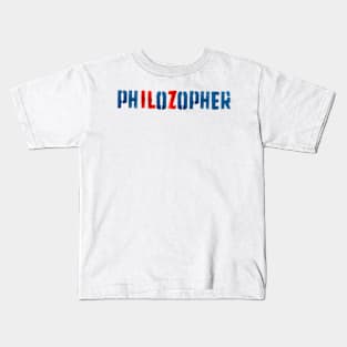 PHILOZOPHER by Tai's Tees Kids T-Shirt